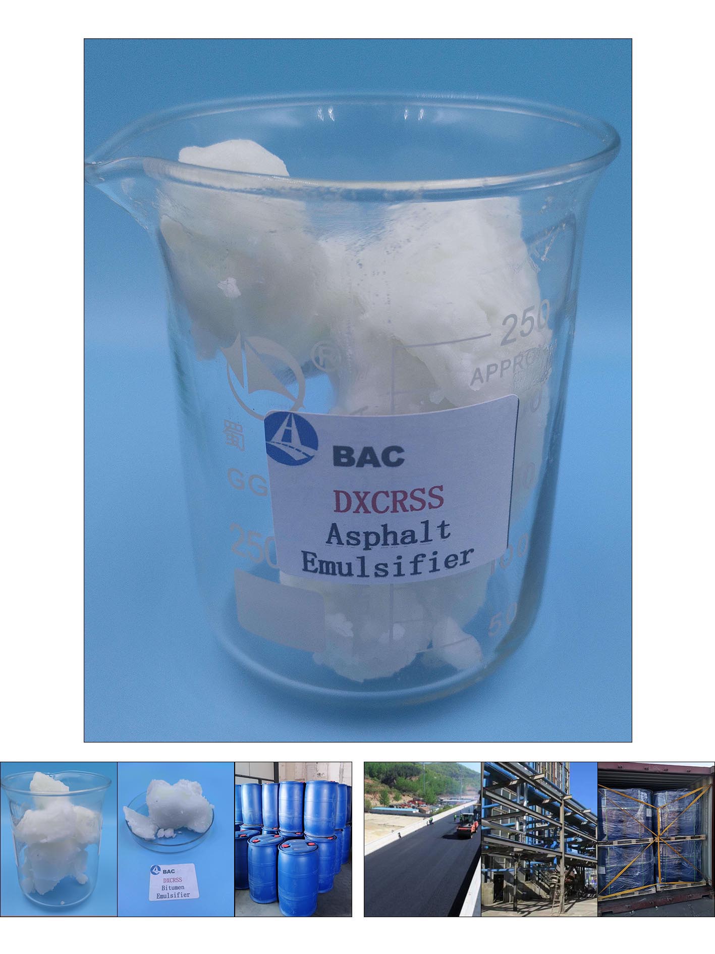 Emulsionante para CRS-2 sólida
